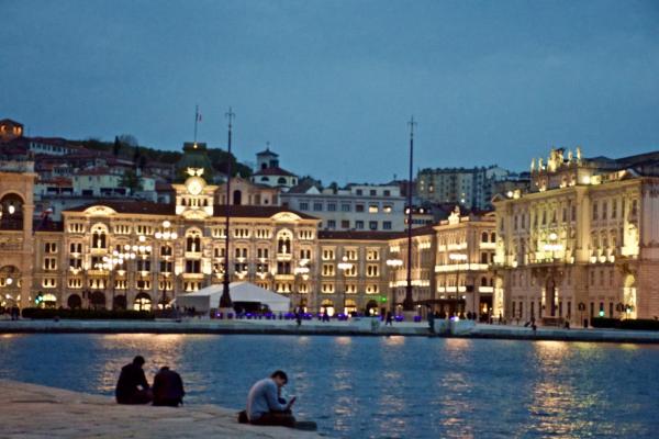 Trieste by night